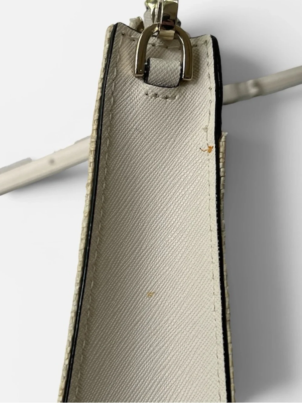 Kate Spade Cameron Street Straw Clarise Crossbody Bag Textured Straw & Leather